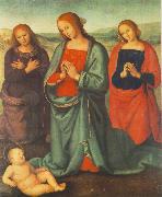 Madonna with Saints Adoring the Child a